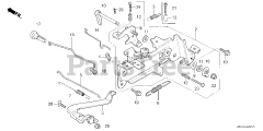 Honda GX620 U1 QZB2 (GCARK) - Honda Engine, Made in Japan (SN: GCARK-1000001 - GCARK-9999999) CONTROL (2)