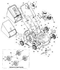 Yard Machines 11A-433H136 - Yard Machines Walk-Behind Mower (2000) (Homebase)