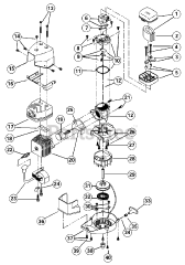 Ryobi 280r (41DR280G034) - Ryobi Blower Engine Parts
