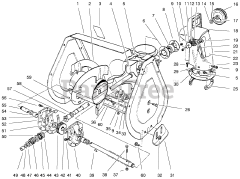 Toro 38062 (622) - Toro 22" Snow Thrower (SN: 099000001 - 099999999) (1999) Auger Assembly