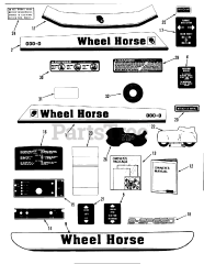 Toro 31-16O801 (416-8) - Toro Garden Tractor (1989)