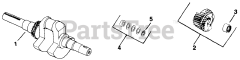 Kohler K321-60186 - Kohler K-Series Engine, Made for Jacobsen, 14hp, 10.4kW Crankshaft (TP-691-B) Rev 10/17/2006
