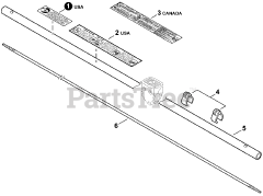 Echo SRM-410 U - Echo Brush Cutter (SN: T75412001001 - T75412999999)