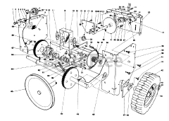 Toro 31677 (724) - Toro 24" Snow Thrower (SN: 007000001 - 007999999) (1977)