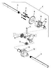 White Outdoor YB-950 (24A-315C190) - White Outdoor Yard Boss Chipper Shredder Vacuum (1999)