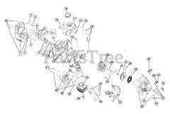 Bolens BL 100 (41BD100G163) - Bolens String Trimmer Engine Parts