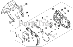 Shindaiwa 251 TSN - Shindaiwa Chainsaw (SN: F05412001001 - F05412999999)