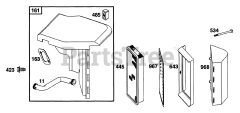 Briggs & Stratton 226432-0070-XX - Briggs & Stratton Horizontal Engine