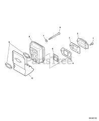 Echo WP-1000 - Echo Water Pump (Type 1) Exhaust