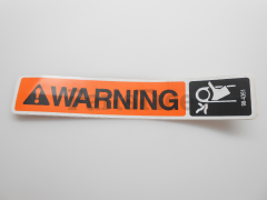 Toro 98-4361 Warning Decal