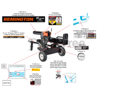 Remington RM 27 (24BG57M1783) - Remington Log Splitter (2017)