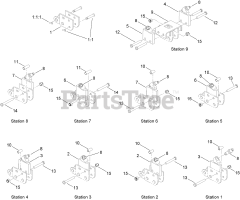 Toro TR26508R35 - Toro 8" x 48" Rock and Frost Chain, Utility Trencher 8 Inch x 48 Inch Rock and Frost Chain Assembly