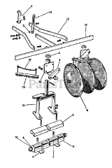 Simplicity 5379 - Simplicity 6 Disc Harrows, 12" Diameter