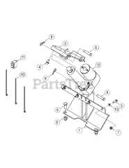 Cub Cadet 212 (39A-212-100) - Cub Cadet Utility Vehicle Electric Bed Lift Electric Bed Lift