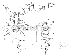 Tecumseh CA-631017A - Tecumseh Carburetor