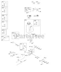 Briggs & Stratton 217907-0123-E1 - Briggs & Stratton Vertical Engine Controls, Governor Spring