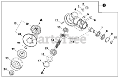 Echo SRM-520 ES AR - Echo Brush Cutter (SN: U14926001001 - U14926999999)