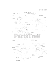 Kawasaki FH641V-CW05 - Kawasaki Engine CYLINDER/CRANKCASE
