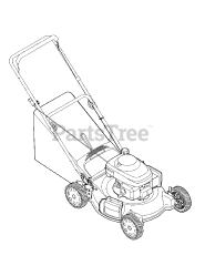 Columbia 11A-439Q597 - Columbia 21" Walk-Behind Mower (2009)