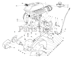 Toro 58402 - Toro Edger, 2hp (SN: 004000001 - 004999999) (1984)