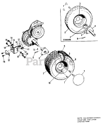 Simplicity 707 (990375) - Simplicity Broadmoor Lawn Tractor, 7hp