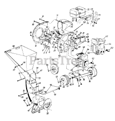 MTD 246-642D000 - MTD Chipper Shredder (1996)