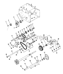 Ariens 924050 (ST 824) - Ariens 24" Snow Blower, 8hp Tecumseh (SN: 050501 & Above)