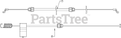 Brute 12A-B2A3778 - Brute Walk-Behind Mower (2016) Cables