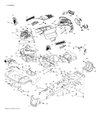 Brands TS 354 XD - Husqvarna 54" Garden Tractor