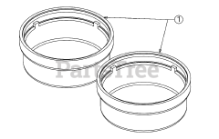 Yard Machines 13BC762F000 - Yard Machines Lawn Tractor (2017) Hub Cap