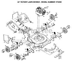 Electrolux/AYP 1P309 B - Electrolux/AYP Walk-Behind Mower