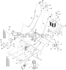 Exmark ZA4830 - Exmark 30" Z-Aerate Stand-On Aerator, Kawasaki FS541V (SN: 408644346 - 411294211) (Rev A) (2021)