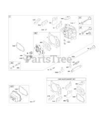 Briggs & Stratton 12K682-0116-E1 - Briggs & Stratton Vertical Engine Head