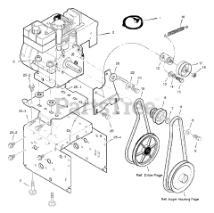 Murray 627808x5C - Murray 27" Snow Thrower (2005)