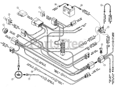 Ferris ProCut 19 (H1920BV) - Ferris ProCut 19 Front Mount Mower, 20hp Briggs & Stratton (SN: 4259 - 7540) Electrical Schematic - Briggs &amp; Stratton - (S/N: 6153 &amp; Up)