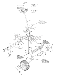 Columbia V 606 G (13AV606G597) - Columbia 42" Lawn Tractor (2008)