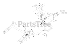 Exmark FR23KC - Exmark Front Runner Front Mount Mower, 23hp Kohler (SN: 720000 - 789999) (2008)