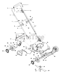 Yard-Man 11B-106C401 - Yard-Man Walk-Behind Mower (2002)