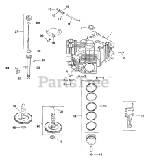 Kohler CV20-65513 - Kohler Command PRO Engine, Made for Ferris Industries, 20hp, 14.9kW Crankcase 2-24-201 (TP-2461)