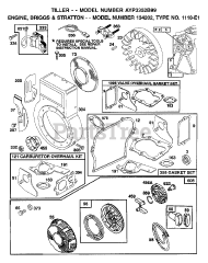 Electrolux/AYP 3352 B99 - Electrolux/AYP Tiller (1999)