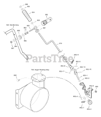 Scotts 631128x31C - Scotts 31" Snow Thrower (2002) Chute Rod