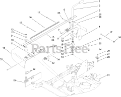 Toro 78522 - Toro Chute Gate Kit Chute Gate Assembly