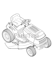 Columbia LT 538 G (13AC77GF897) - Columbia 38" Lawn Tractor (2012)
