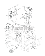 Scag SVRII-61V-31CV-EFI - Scag V-Ride II 61" Stand-On Mower, 31hp Kohler (SN: S4600001 - S4699999) (Rev 02)