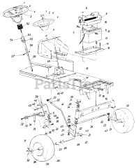 MTD 148-804-000 - MTD Garden Tractor (1988) Parts