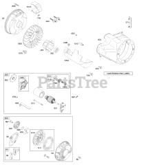 Briggs & Stratton 217315-0120-B1 - Briggs & Stratton Horizontal Engine