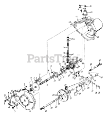 Turf Power 133Z619G019 - Turf Power Lawn Tractor (1993) (Agway) Transaxle Assembly
