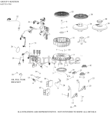 Kohler EZT740-3001 - Kohler Confidant EFI Engine, Basic Version, 25hp, 747cc 05 Ignition/Charging