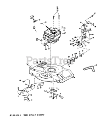 Troy-Bilt 8656 R - Troy-Bilt 22" Mulching Walk-Behind Mower (SN: B450100101 - B460299999)