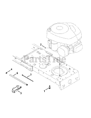 Murray M 1642 (13AM77LA058) - Murray 42" Lawn Tractor (2014) Engine Accessories